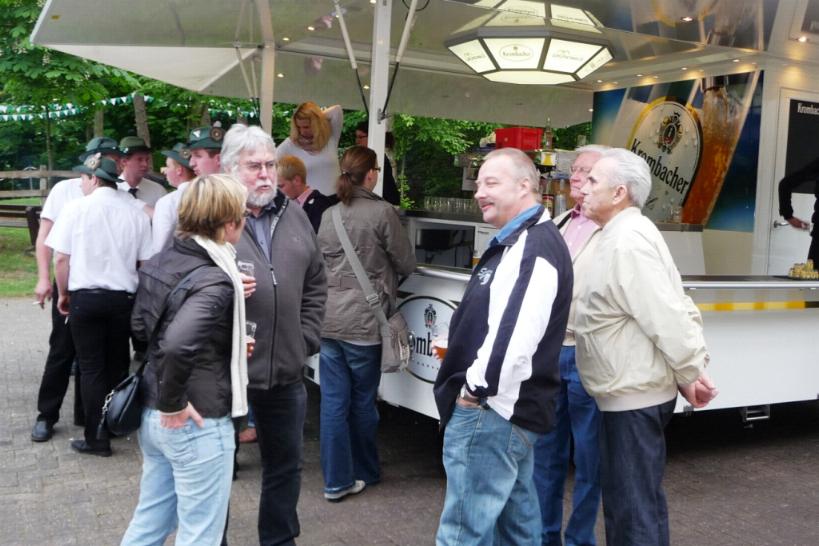 abendlicher Besuch beim Schuetzenfest