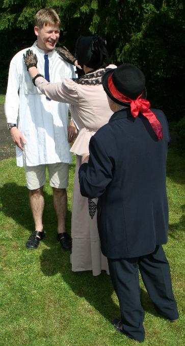 Manfred bekommt neue Kleider