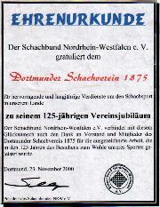 Ehrenurkunde des SBNRW, zum Vergr��ern bitte anklicken