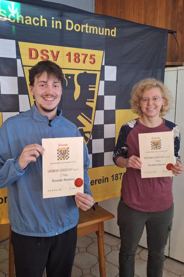 Siegerehrung JHV; (c) DSV 1875 Siegerehrung Jahreshauptversammlung