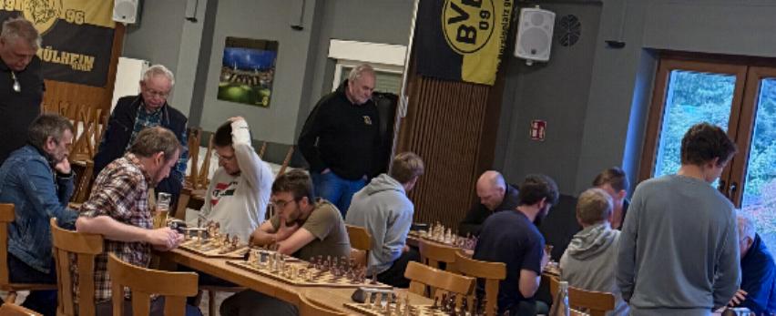 Letzte Runde Schnellschachturnier