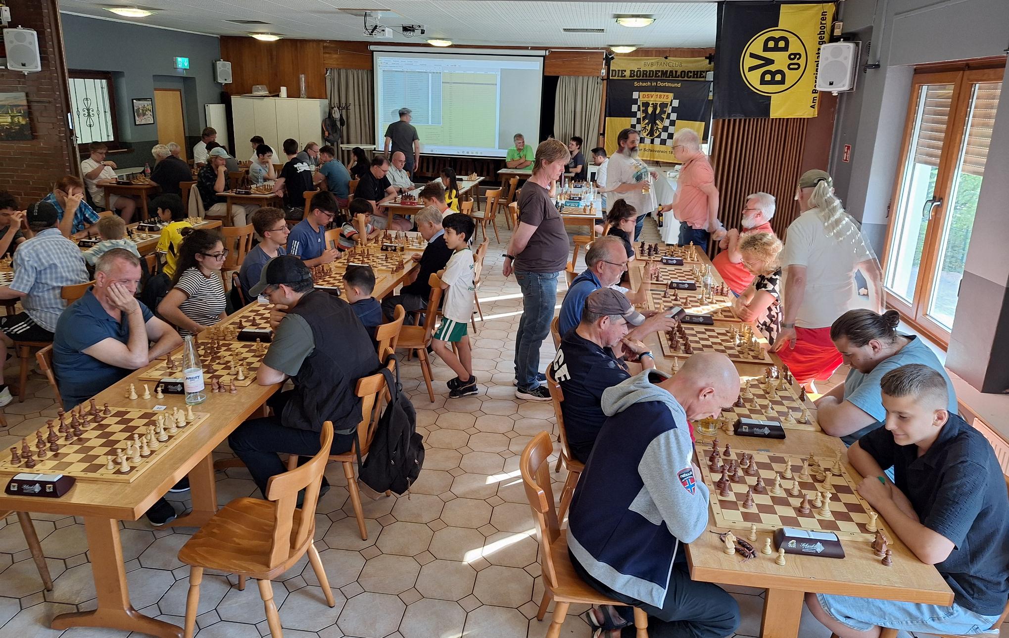 Schnellschach im Rahmen der Dortmunder Schachtage